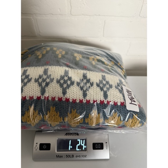 Vintage‎ Broadway Sweater Mens Medium Acrylic Knit Pullover 80s Pattern - Picture 15 of 15